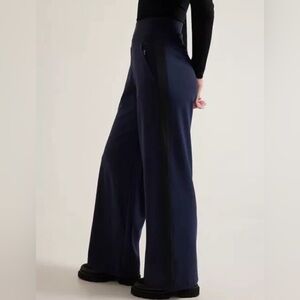 Athleta Navy & Black Venice Pants XS Tall